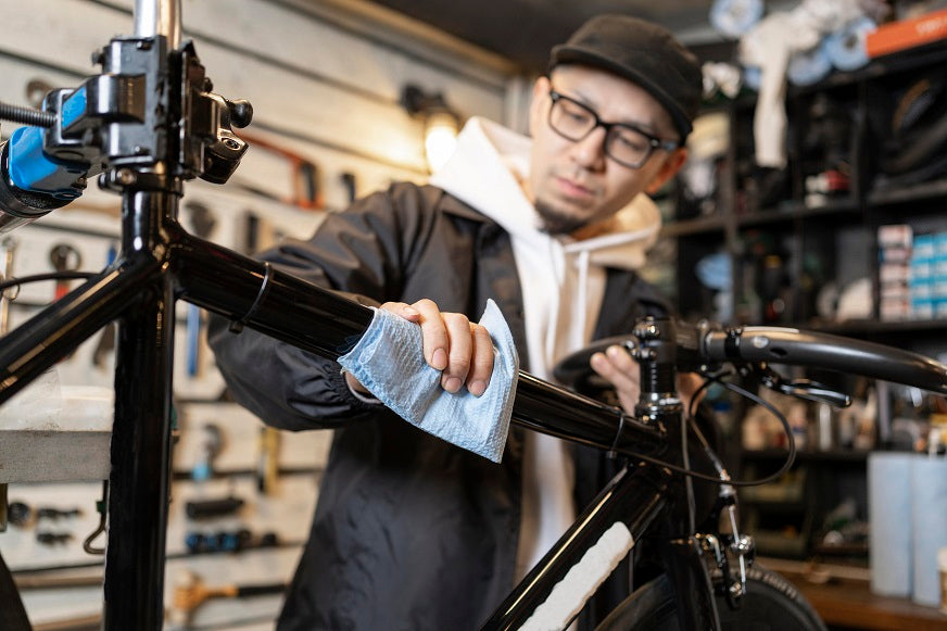 bike cleaning at home