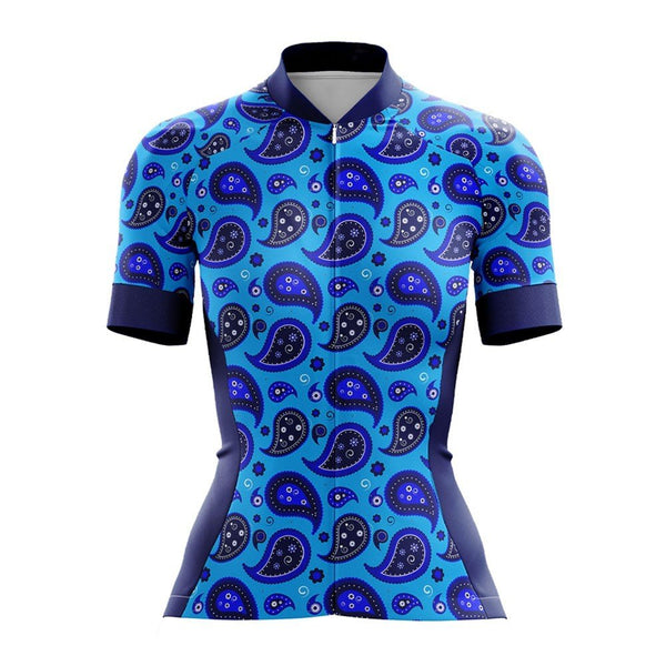 Blue Mystique Women's Cycling Jersey