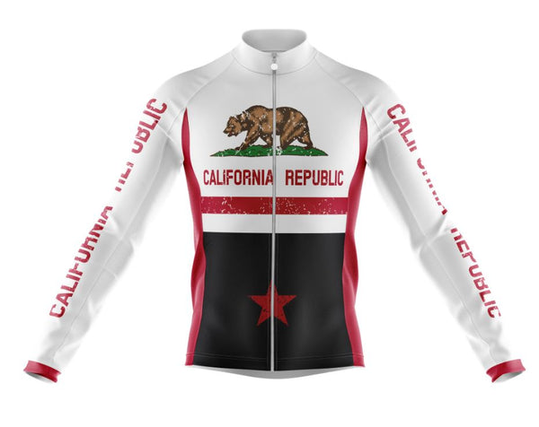 California Long Sleeve Cycling Jersey