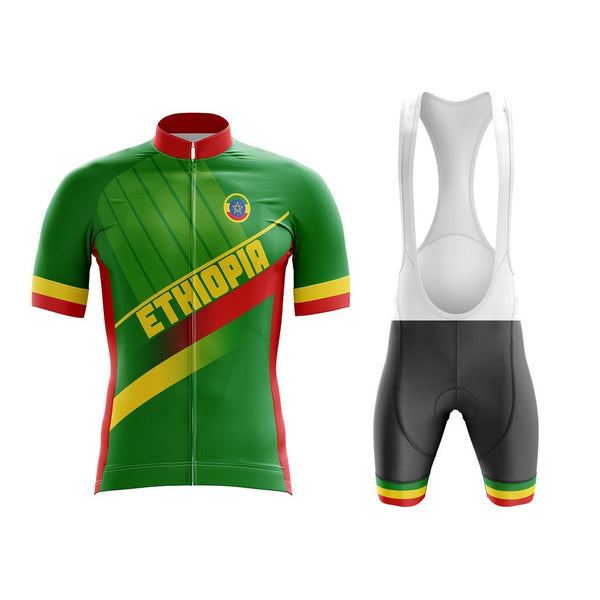 Ethiopia Cycling Jersey & Bib Shorts Set