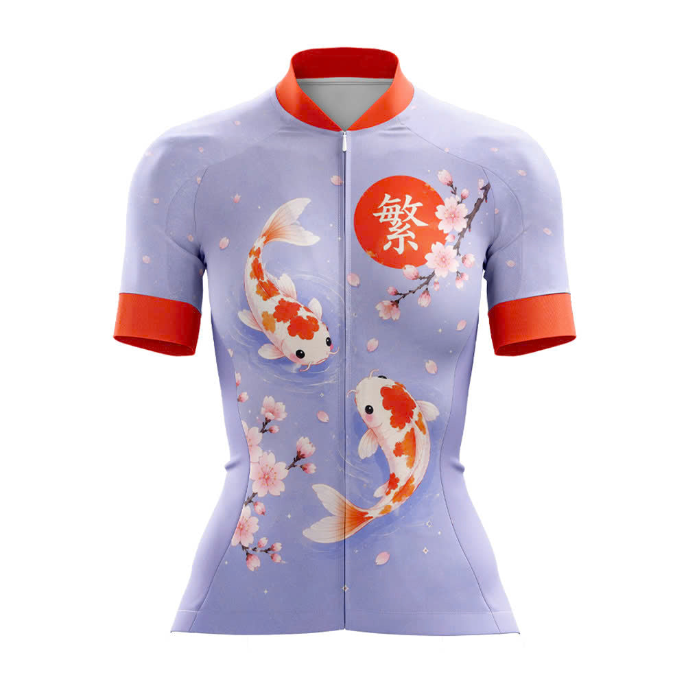 Koi Sakura Female Cycling Jersey – Cool Dude Cycling