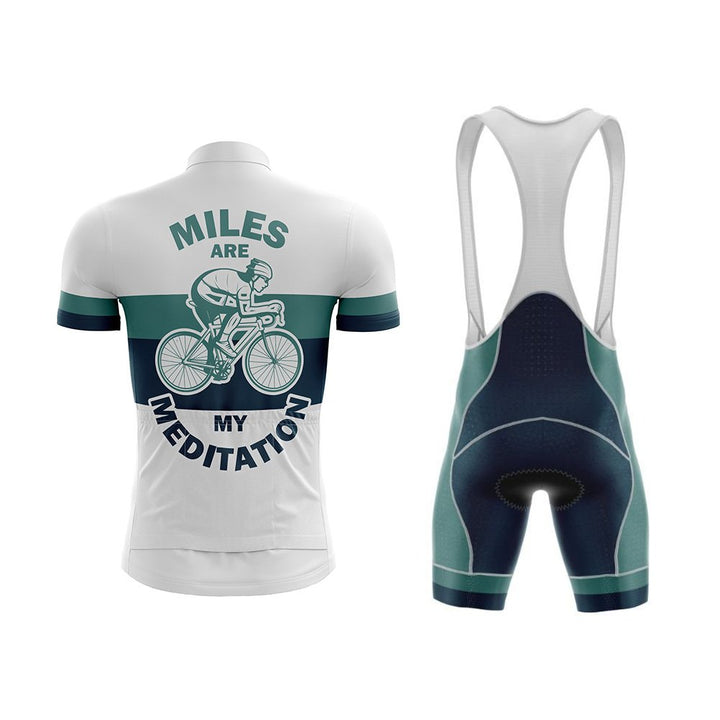 Miles Are My Meditation Cycling Set