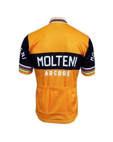 Molteni Orange Cycling Jersey & Shorts Set - Cycling Combo