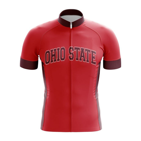 Ohio State Cycling Jersey red
