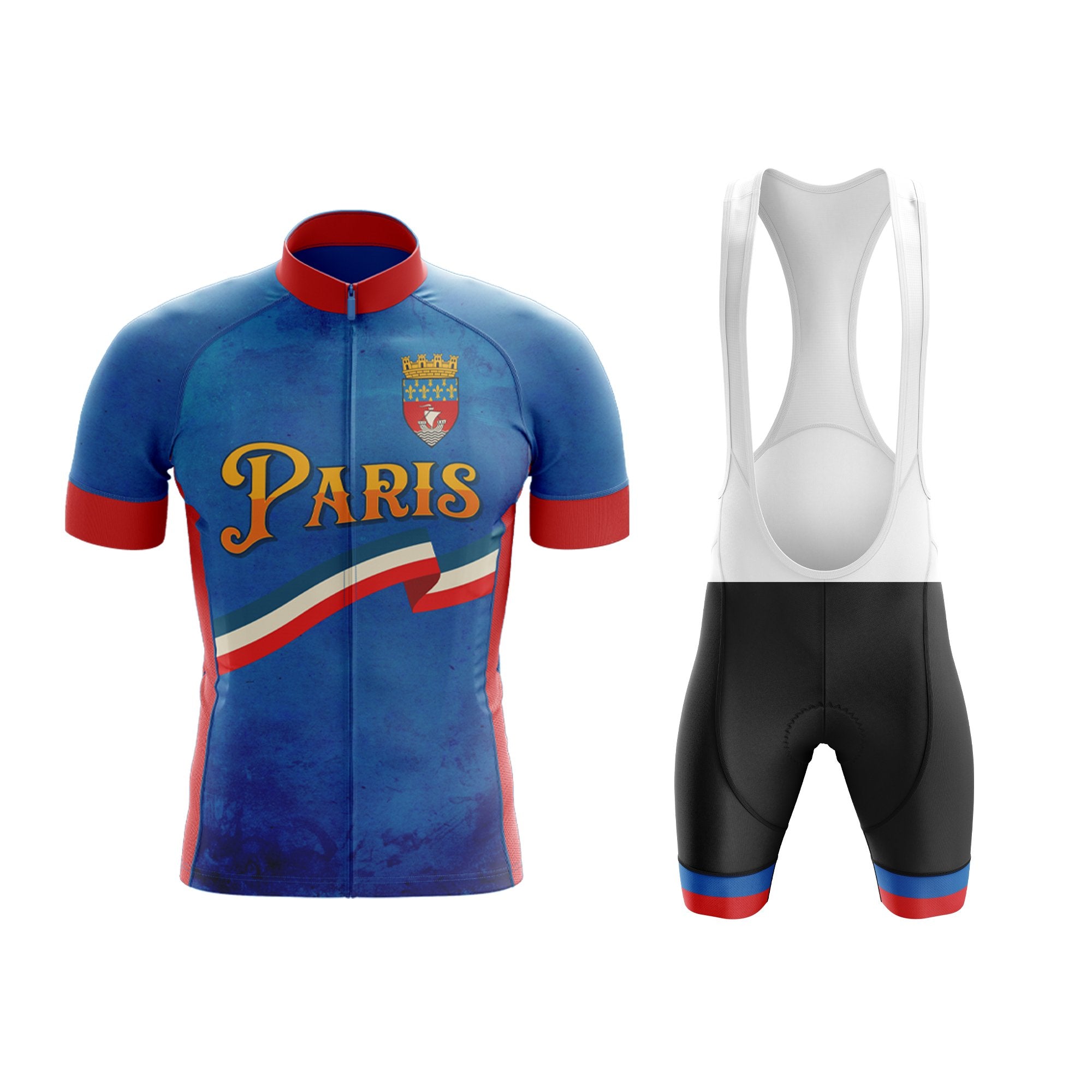 Café Du Cycliste - Adèle Mesh-Panelled Jersey Cycling Bib Shorts Black Cafe Du Cycliste