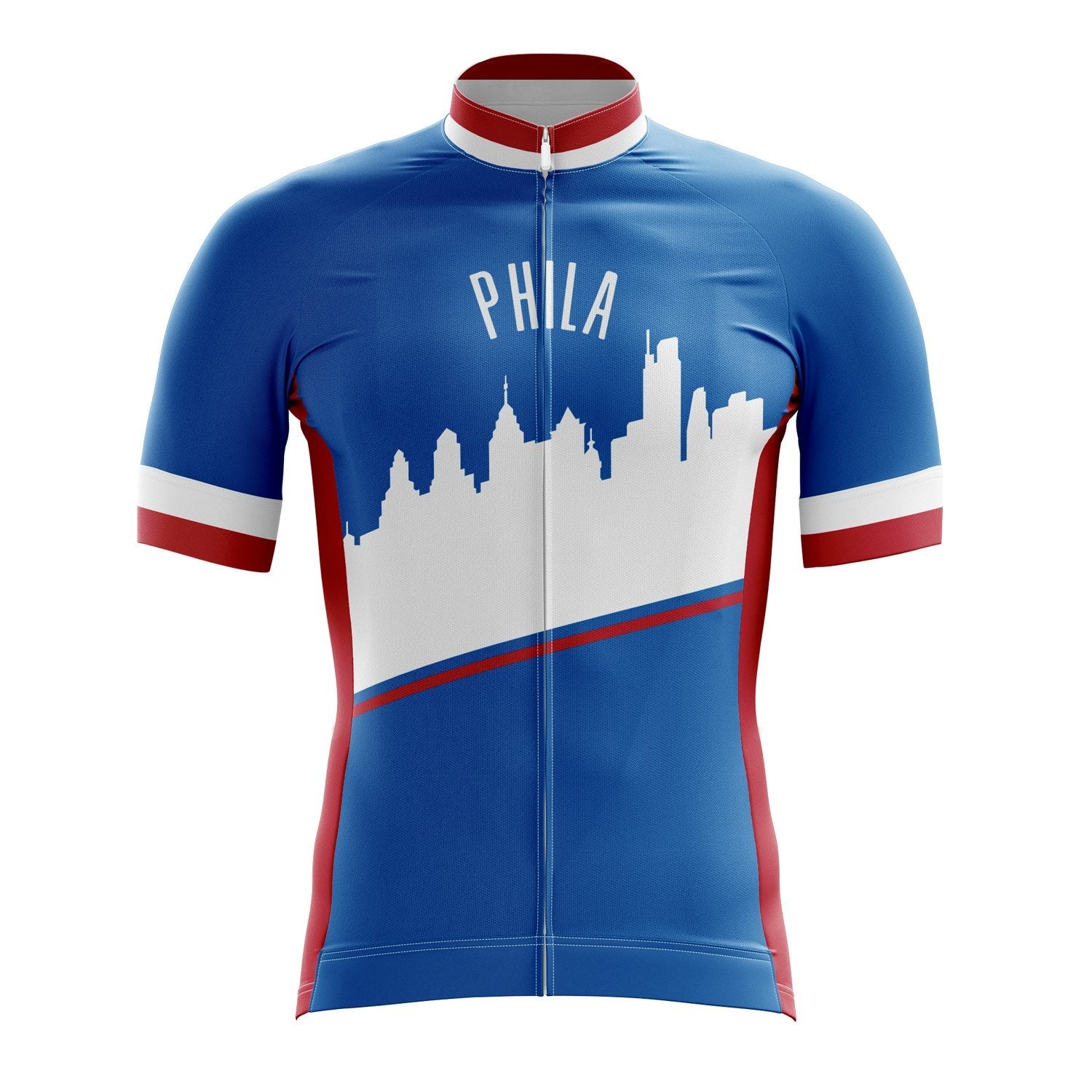 Philadelphia Skyline Cycling Jersey  USA States Cycling Jerseys – Cool  Dude Cycling