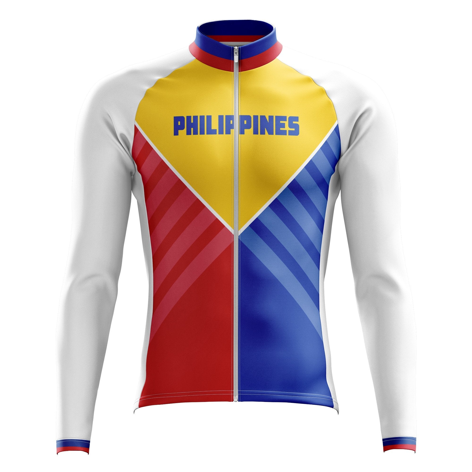Philippines Long Sleeve Cycling Jersey Cool Dude Cycling