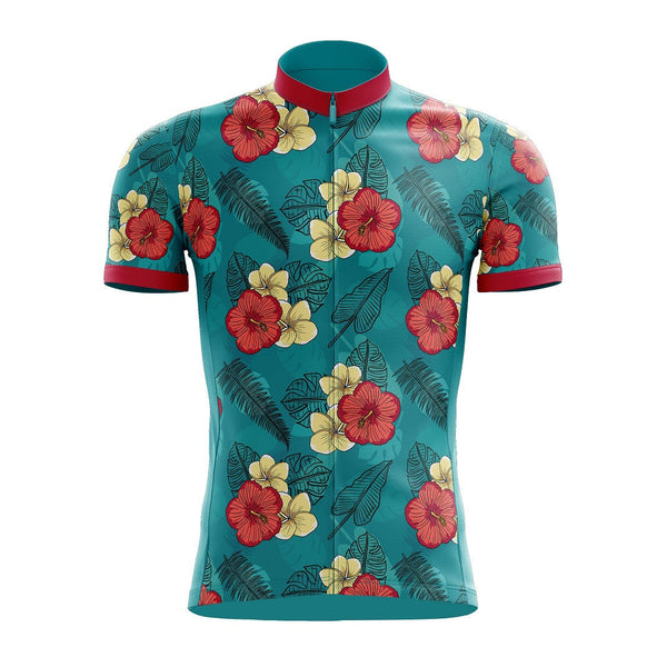 Summer Vibes Floral Cycling Jersey