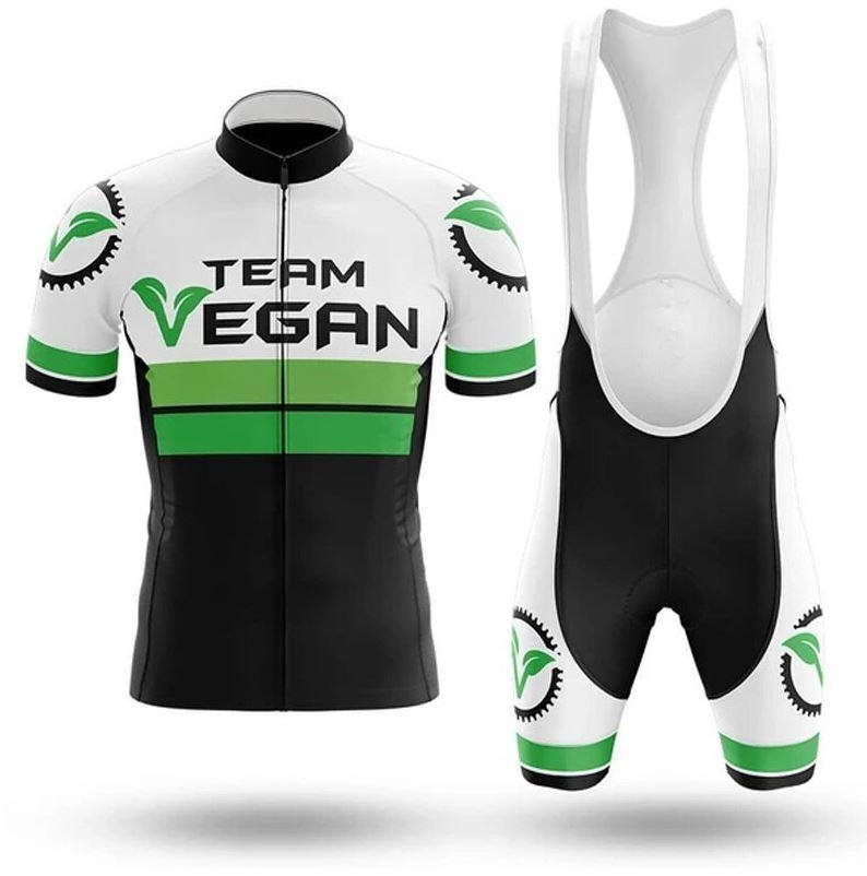 Team vegan cycling jersey sale