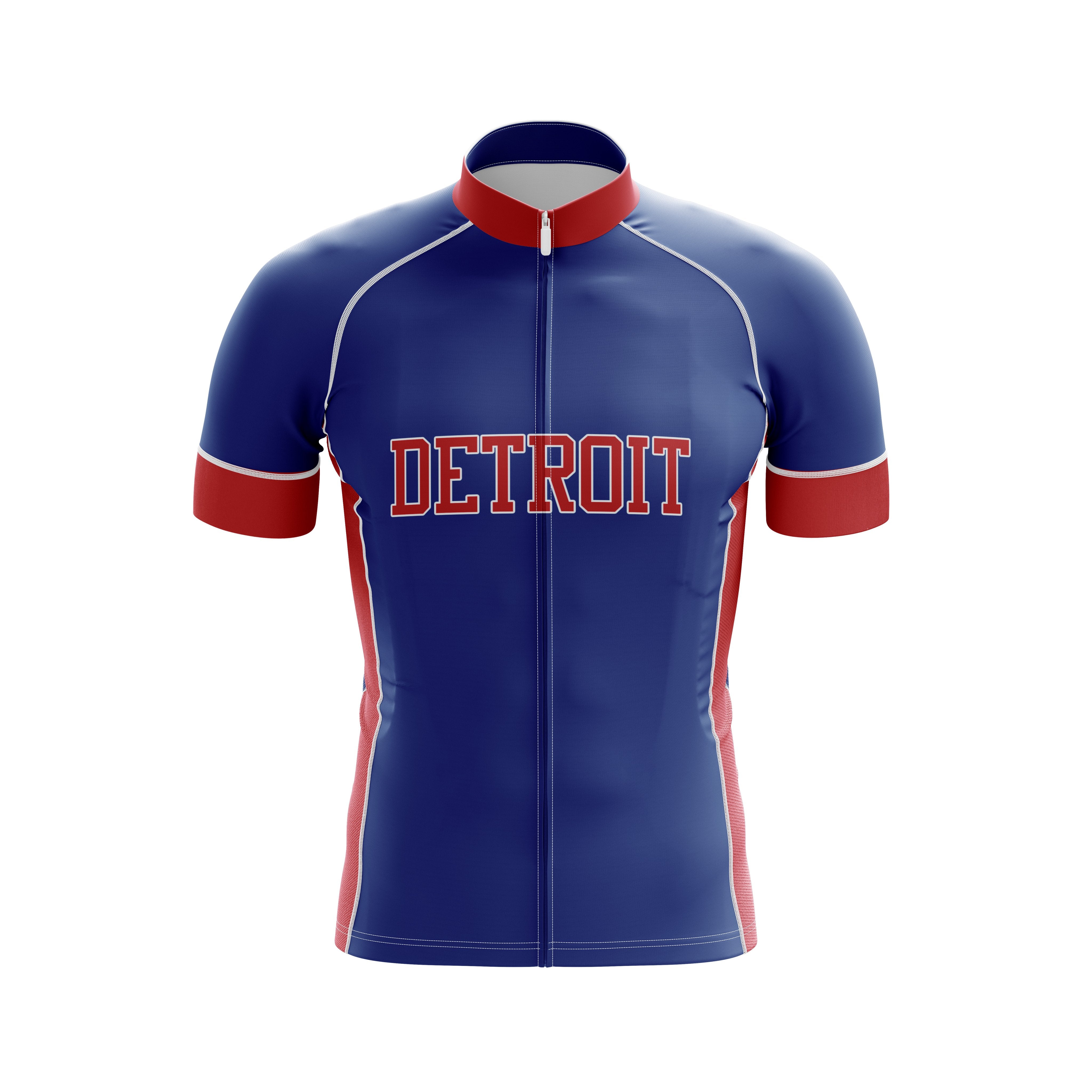 Detroit Cycling Jersey | USA States Cycling Jerseys L