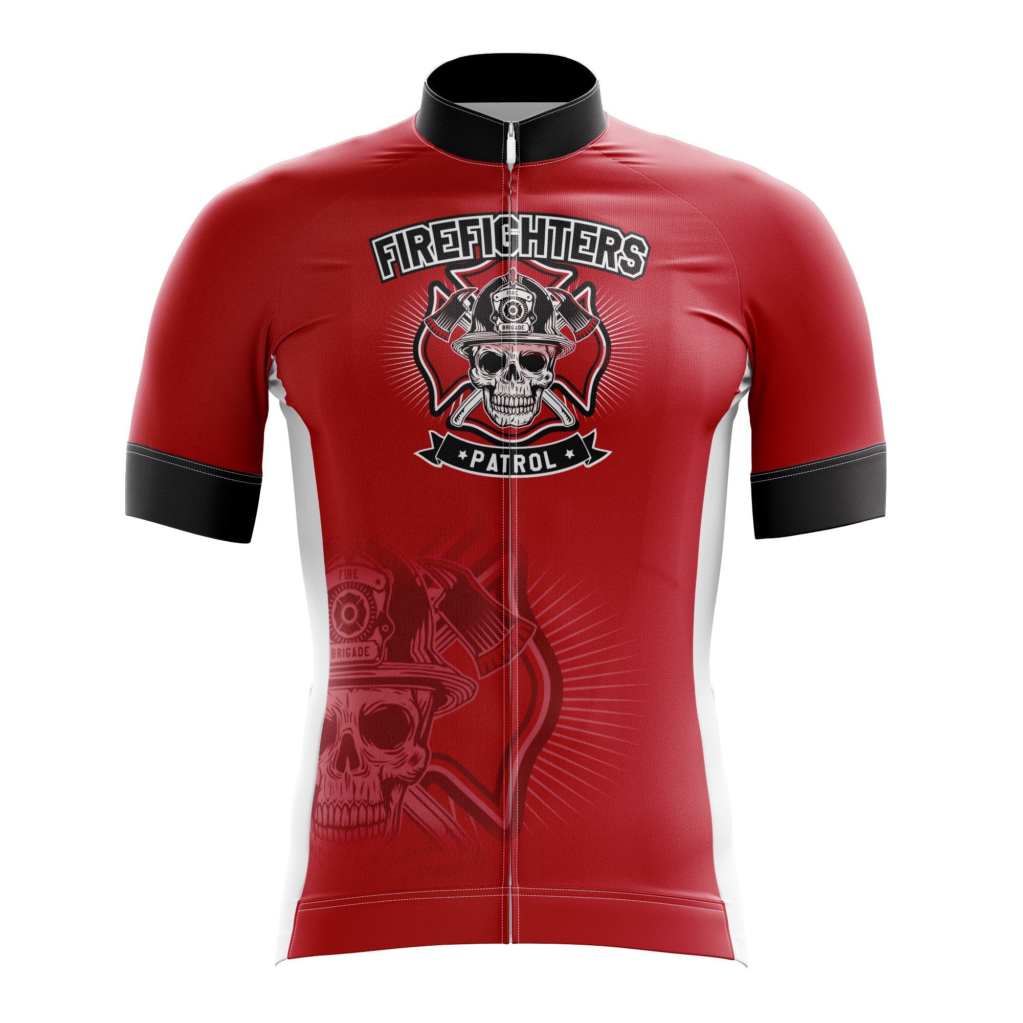 Firefighter cycling jersey sale