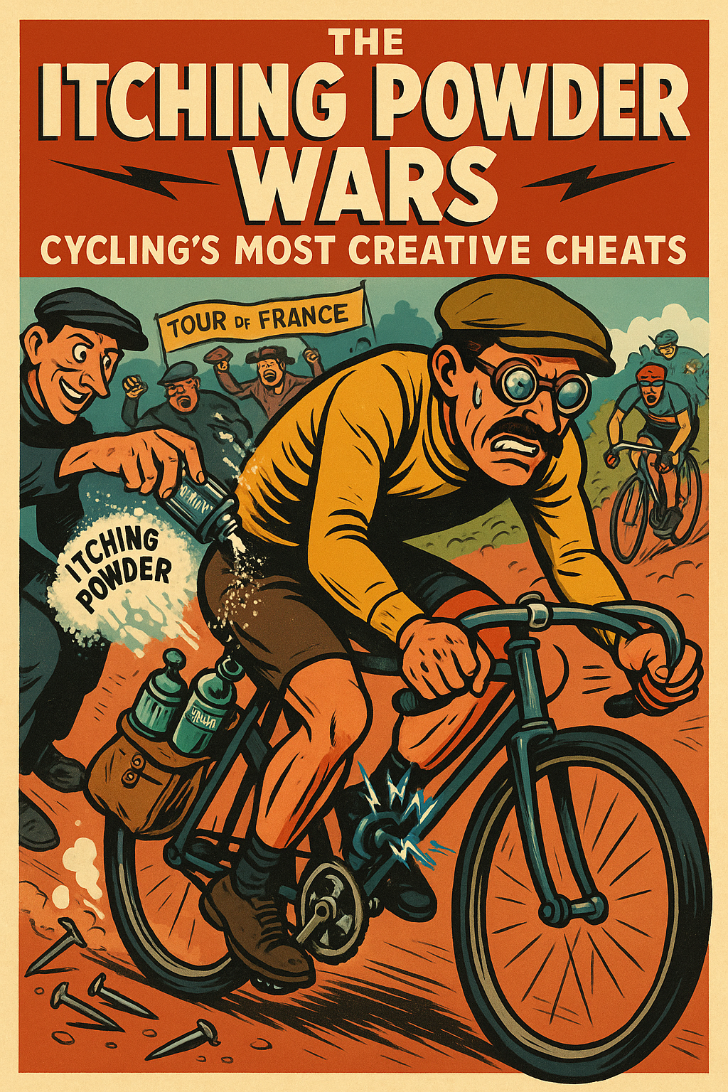 Itching Powder Deviantart The Itching Powder Wars: Cycling's Most Creative Cheats – Cool Dude Cycling