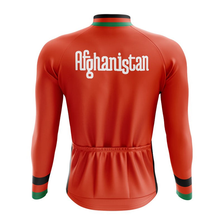 Afghanistan Long Sleeve Cycling Jersey