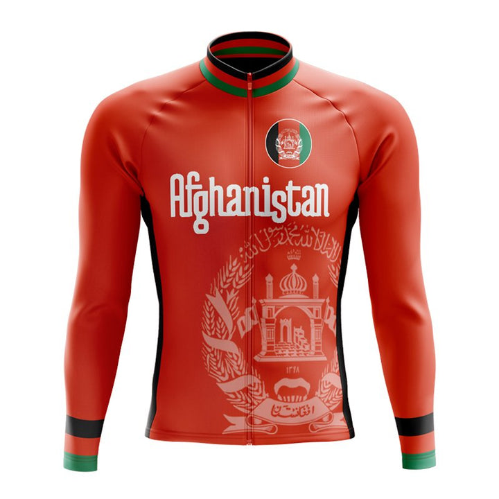 Afghanistan Long Sleeve Cycling Jersey