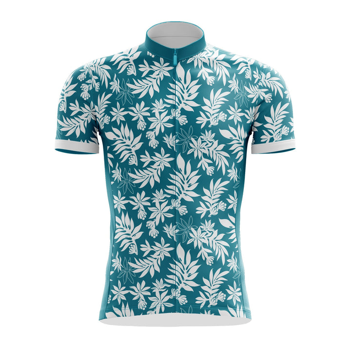 blue hawaii cycling jersey