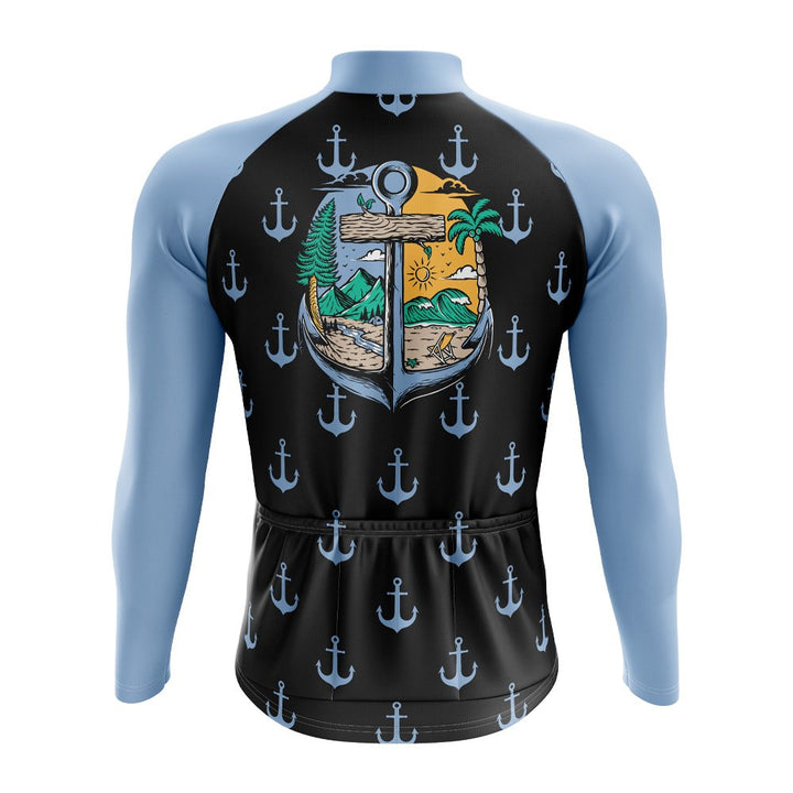 Anchors Long Sleeve Cycling Jersey
