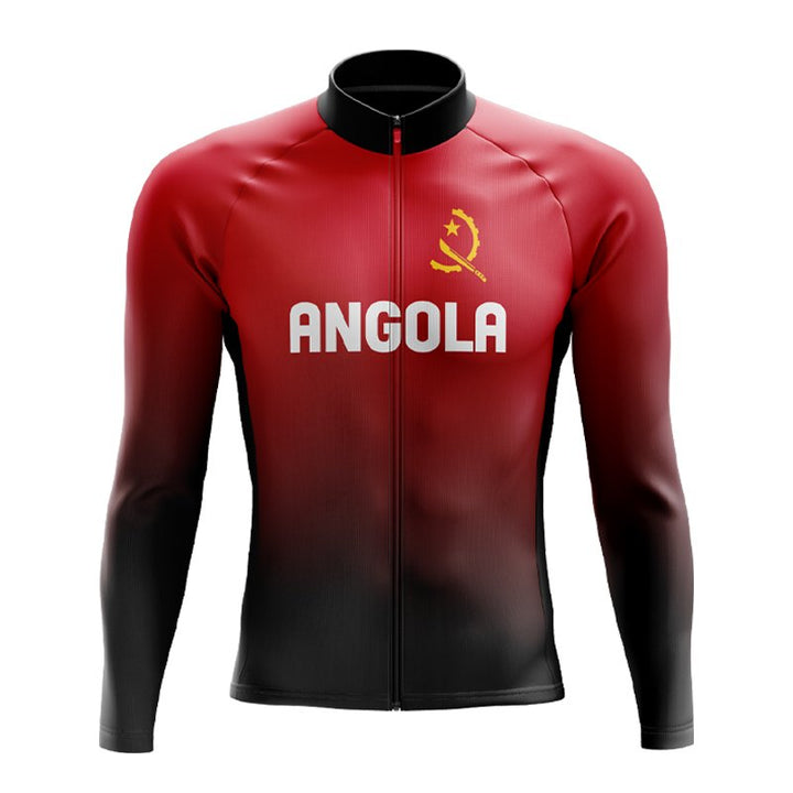 Angola Long Sleeve Cycling Jersey