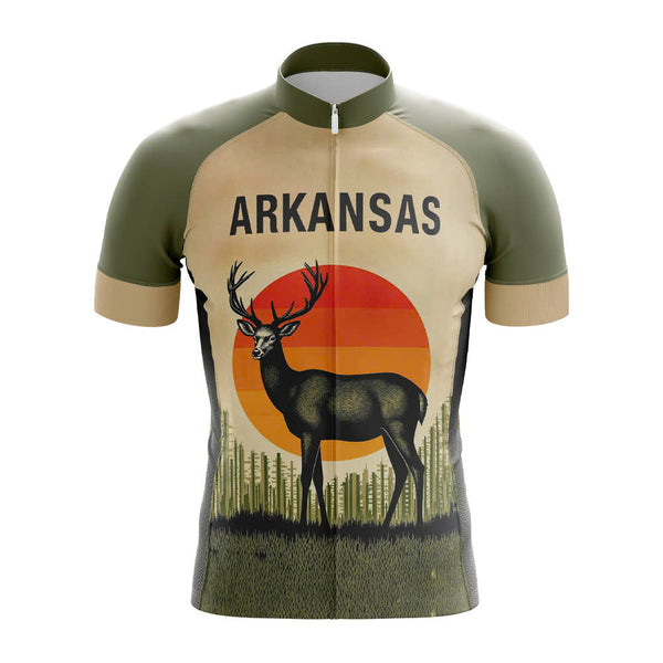 Arkansas White-Tailed Deer Cycling Jersey