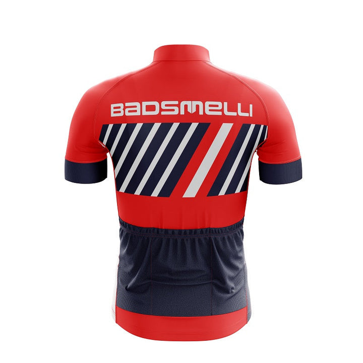 Badsmelli Red Cycling Jersey