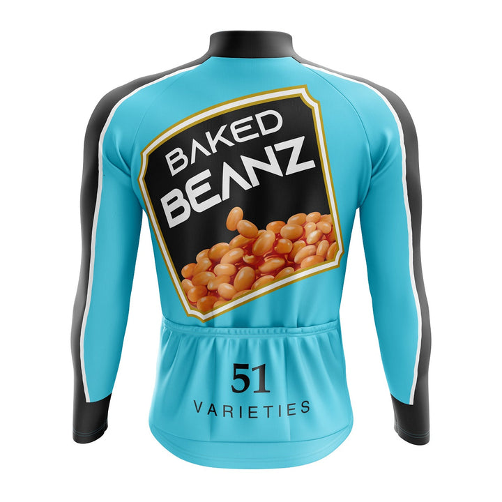 Baked Beans Long Sleeve Cycling Jersey