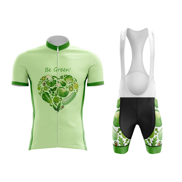 Be Green Vegan Cycling Kit