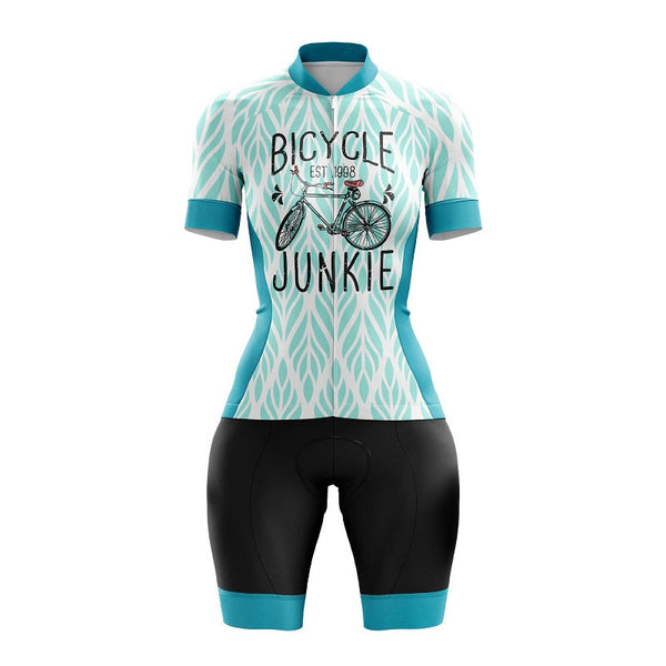 bicycle junkie female cycling kit