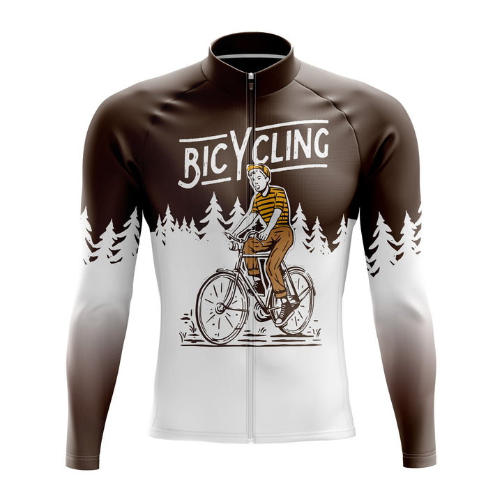 Bicycling Long Sleeve Cycling Jersey