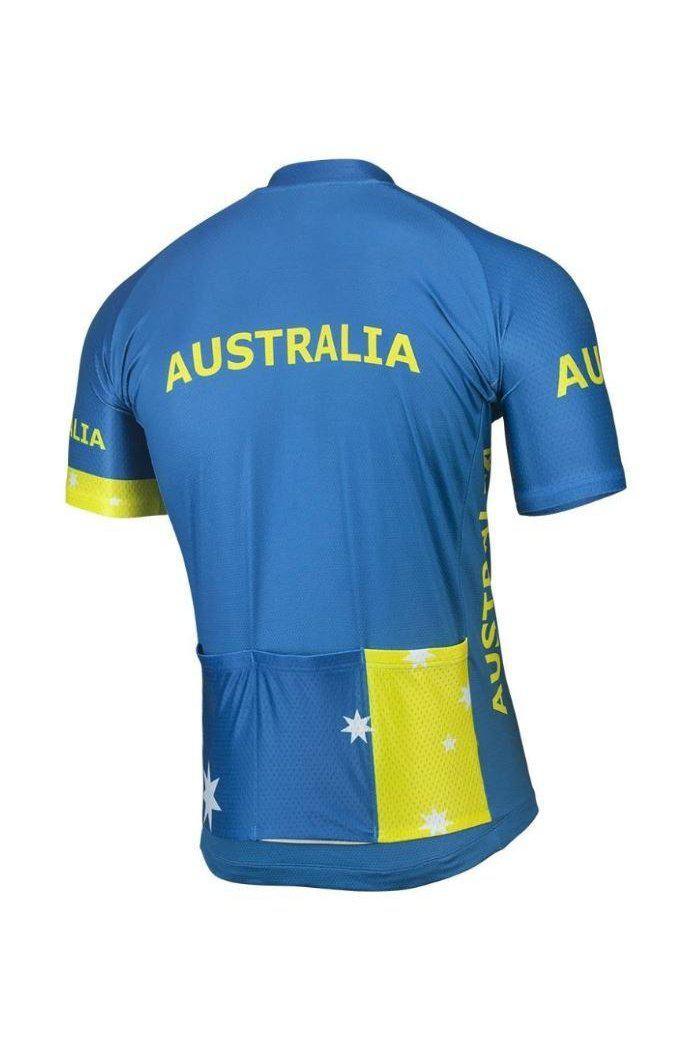 Blue Australia Cycling Jersey - Cycling Jersey