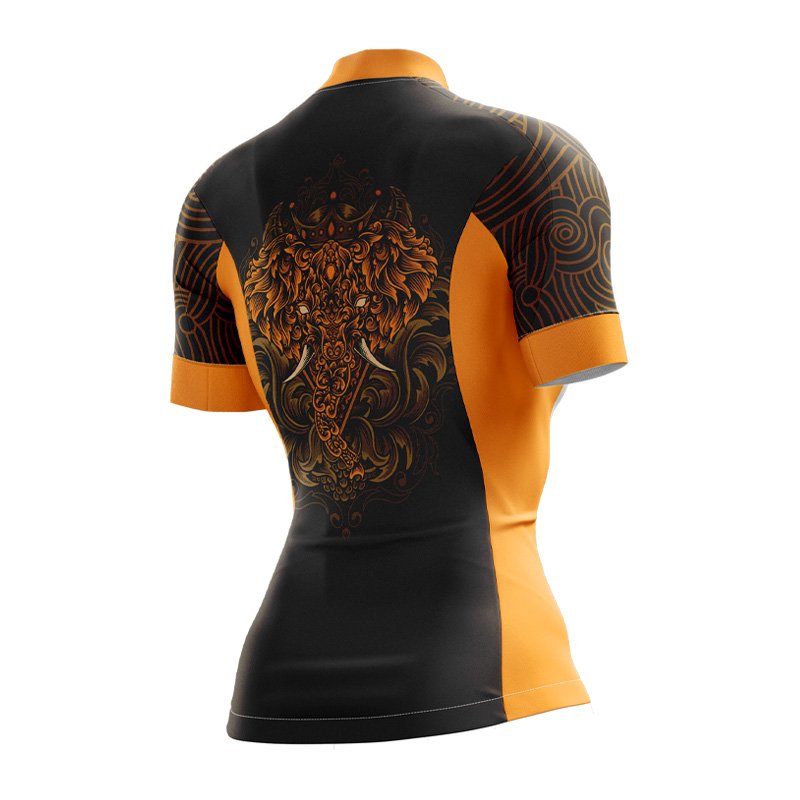 Bohemian Elephant Female Cycling Jersey Women's Cycling Jerseys
