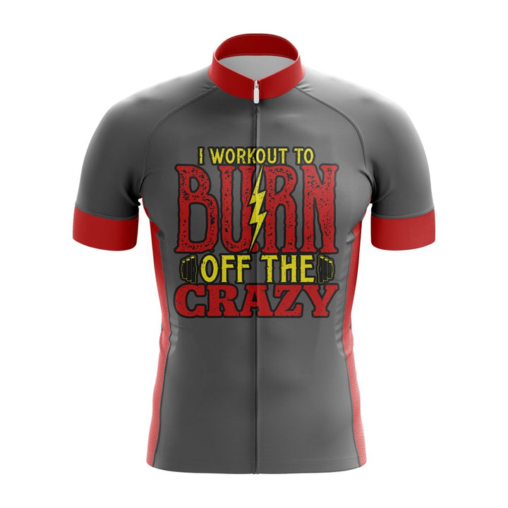 Burn Off the Crazy Bicycle Jersey