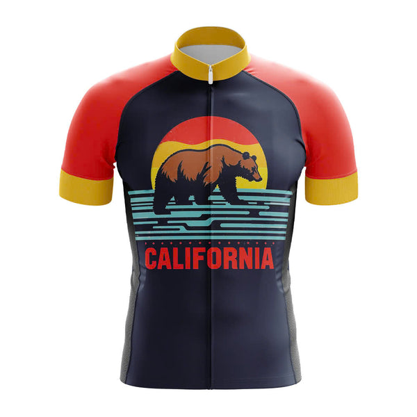 California Neon Bear Cycling Jersey