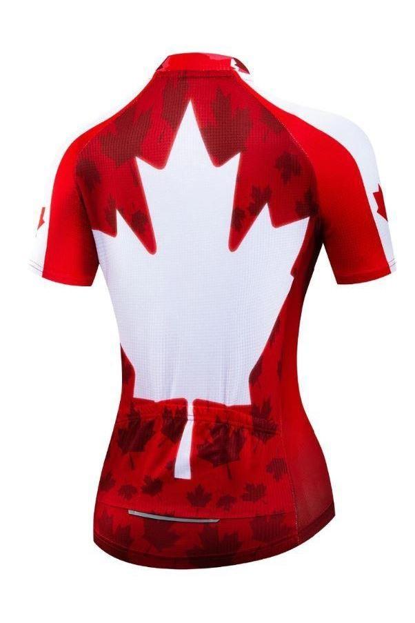 Canada Womens Cycling Jersey - Womens Cycling Jersey
