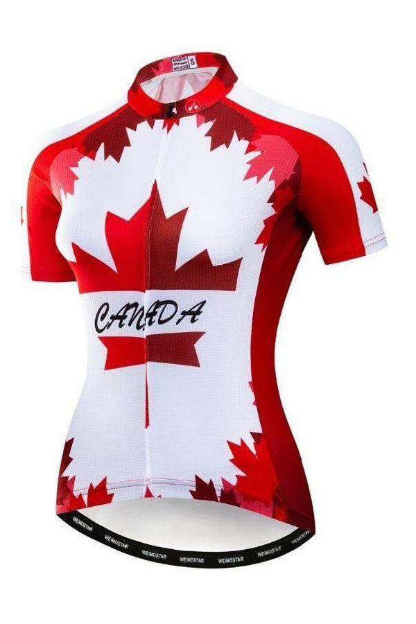 Canada Womens Cycling Jersey - Womens Cycling Jersey