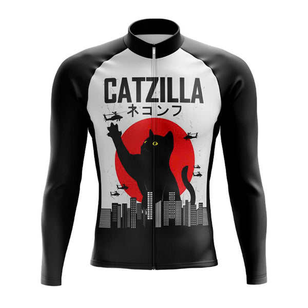 Catzilla Long Sleeve Cycling Jersey