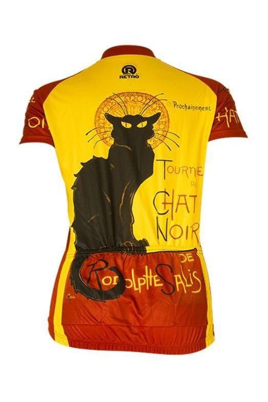 Chat Noir Womens Cycling Jersey - Womens Cycling Jersey