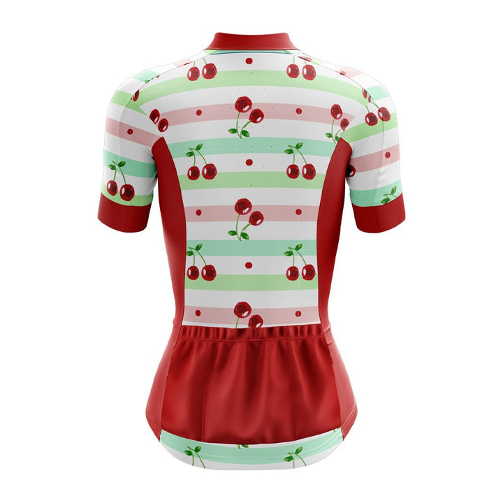 Cherry Lady Cycling Jersey