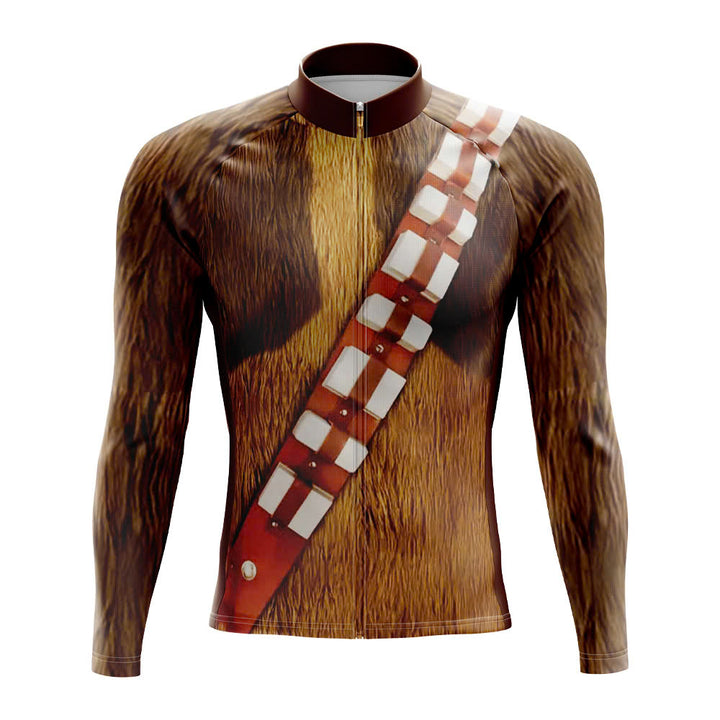 Chewbacca Long Sleeve Cycling Jersey star wars