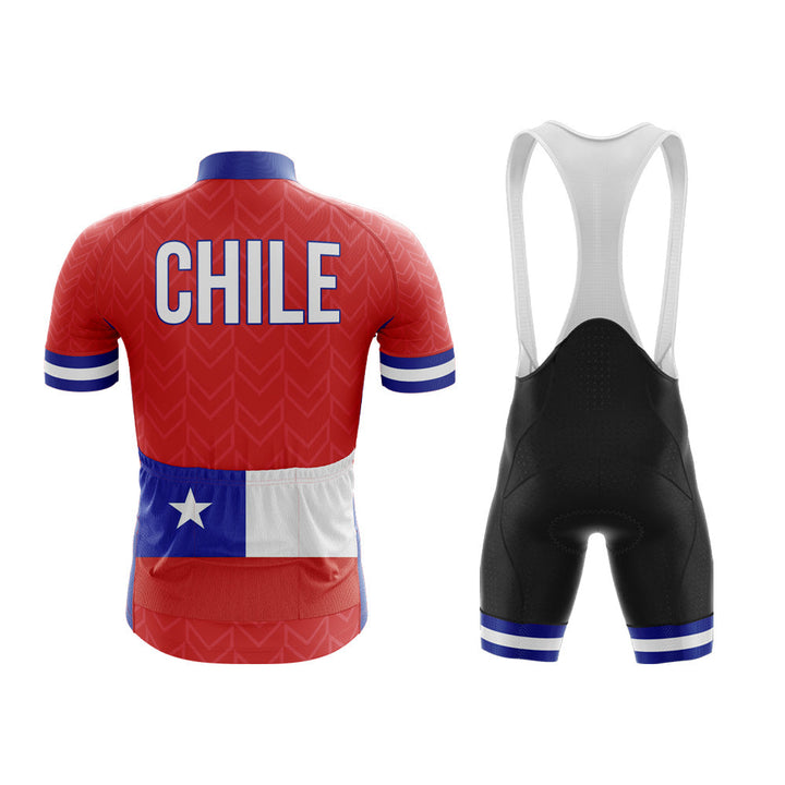 Chile Flag Cycling Kit