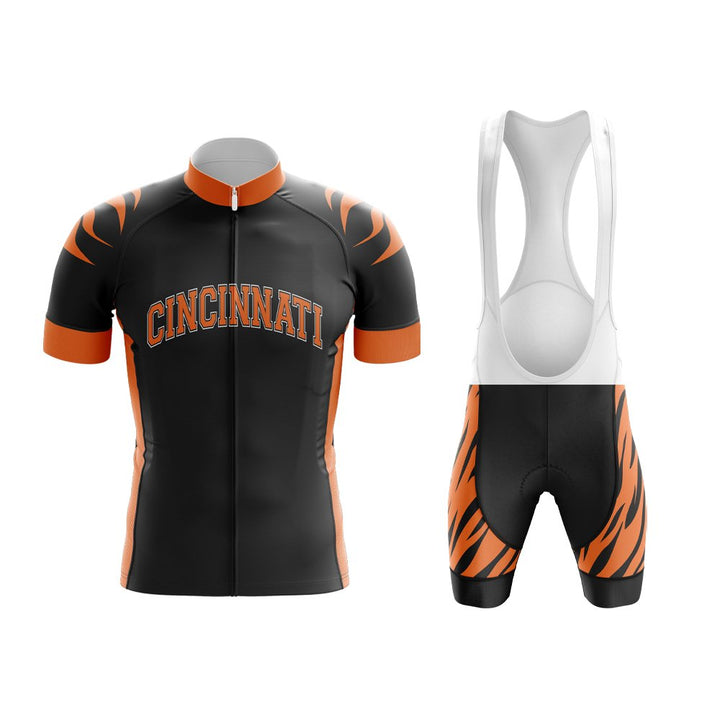 Cincinnati Bengals Football Cycling Kit black