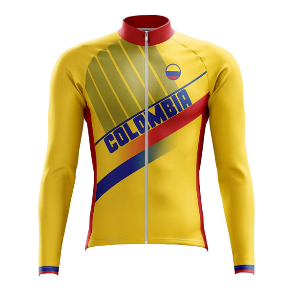 Colombia Long Sleeve Cycling Jersey