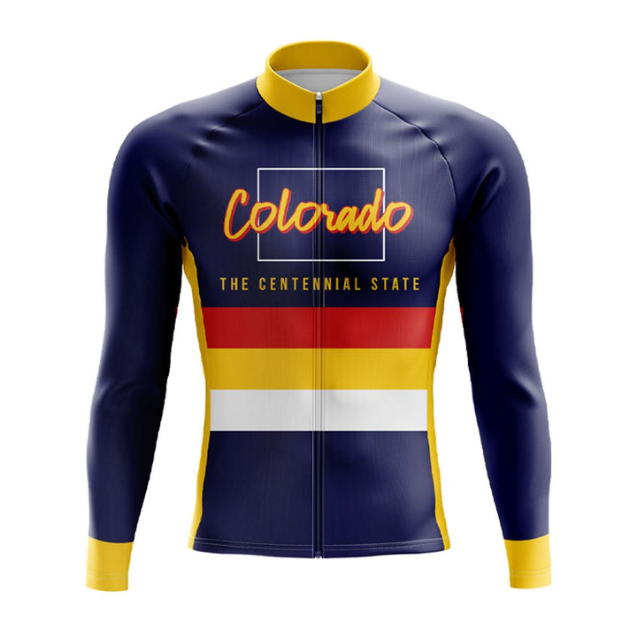 colorado long sleeve cycling jersey winter