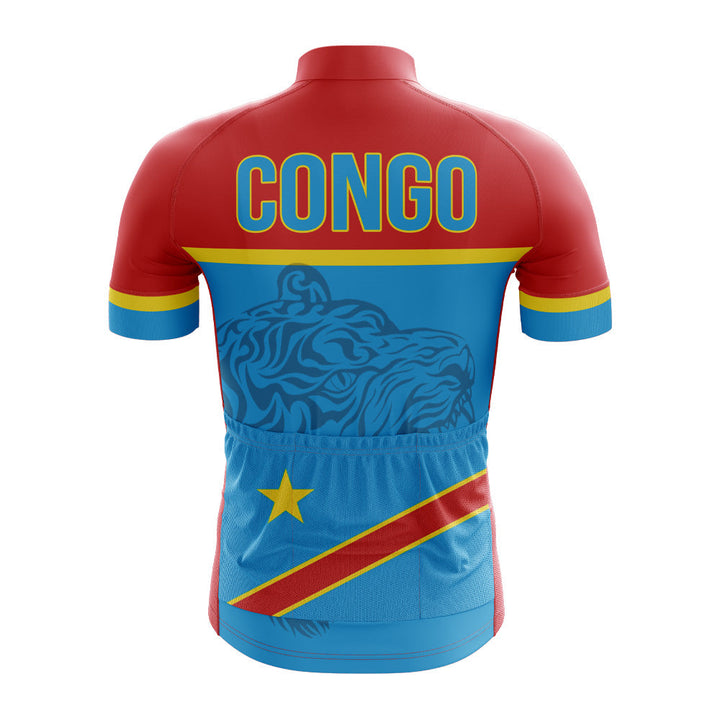 Flag of Congo Cycling Jersey 