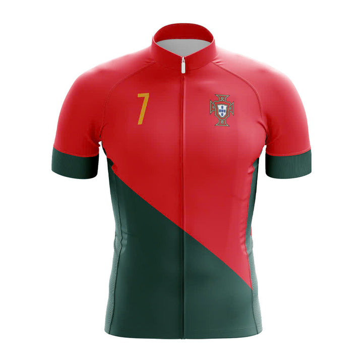 Cristiano Ronaldo Portugal 7 Cycling Jersey
