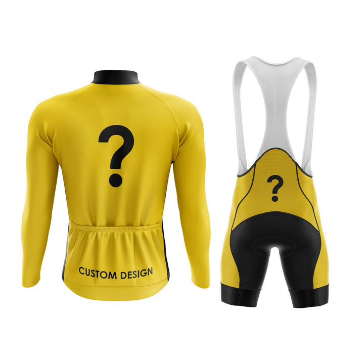 Custom Long Sleeve Cycling Jersey & Bib Shorts Kit