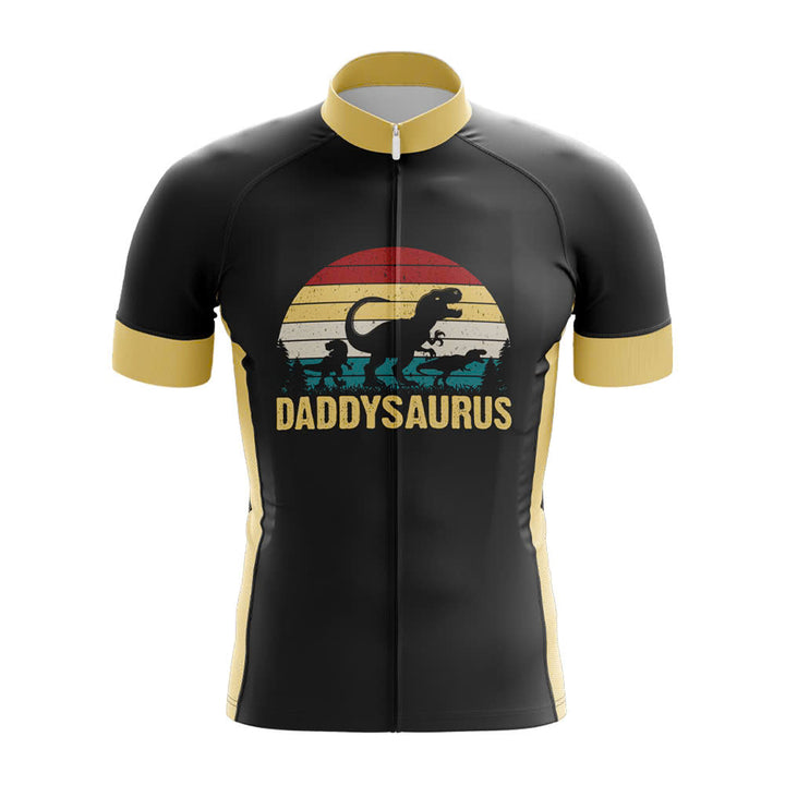 Daddysaurus fathers day Cycling Jersey