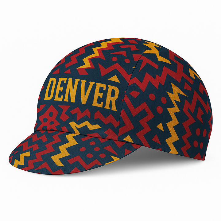 Denver Geometric Cycling Cap