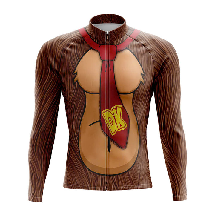Donkey Kong Long Sleeve Cycling Jersey