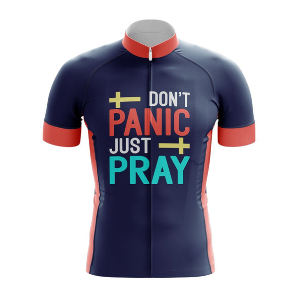 Don't Panic Just Pray Bicycle Jersey