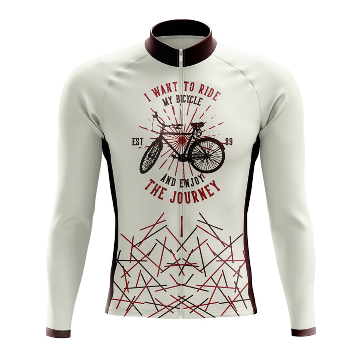 Enjoy The Journey Long Sleeve Cycling Jersey