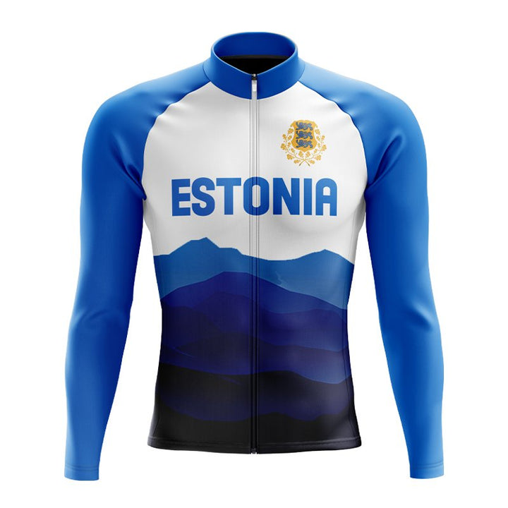 Estonia Long Sleeve Cycling Jersey